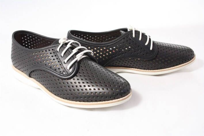 Rollie Dames veterschoenen zwart