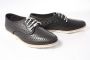 Rollie Derby Punch zwart dames veterschoenen - Thumbnail 2