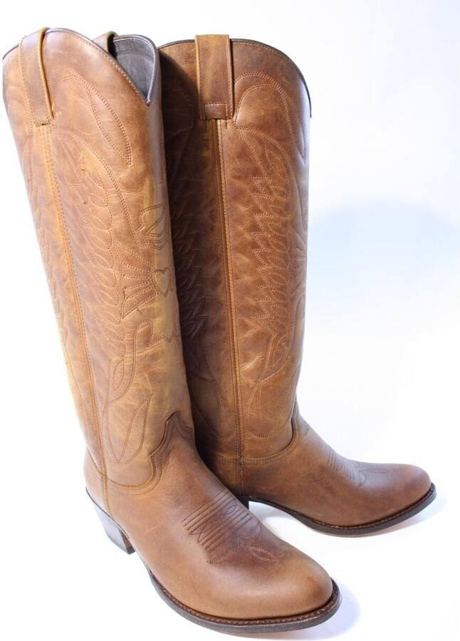Sendra Dames laarzen cognac