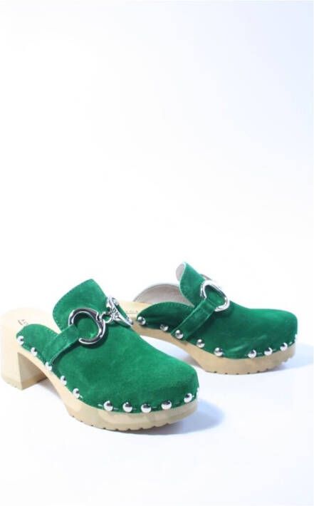 Softclox Dames slippers groen