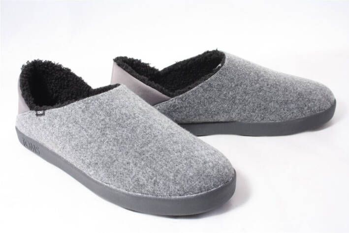 Toms Heren pantoffels grijs