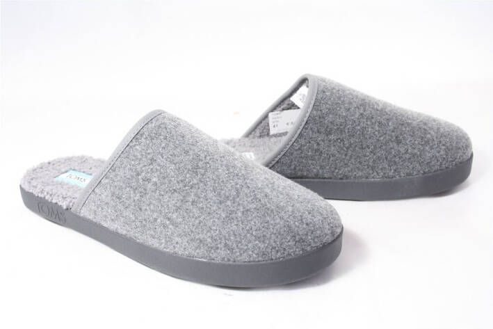 Toms Heren pantoffels grijs