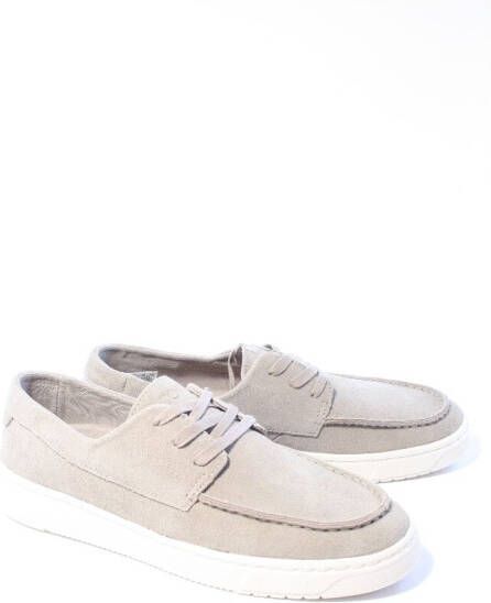 Toms Heren veter sportief taupe