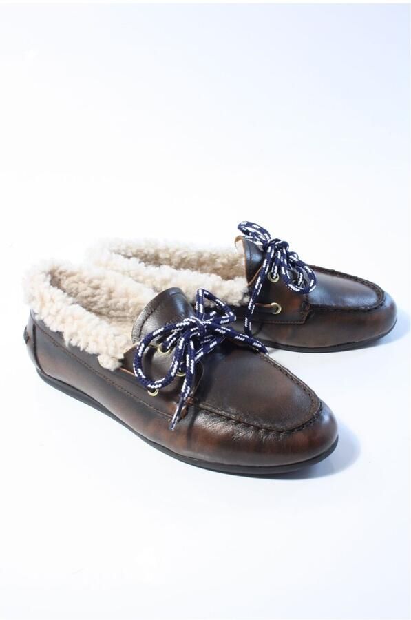 TORAL Instappers Dames Nahua Maat: 38 Materiaal: Leer Kleur: Bruin - Foto 9