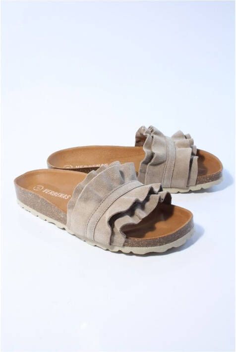 Verbenas Dames slippers taupe