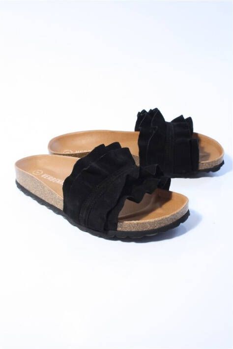 Verbenas Dames slippers zwart