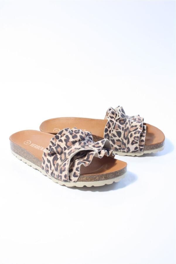 Verbenas Dames slippers bruin
