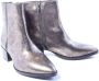 VIA VAI Rose Baker leren laarzen Zilver Leer Enkellaars met hak Dames - Thumbnail 2