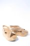 VIA VAI Sissel Raise | suède sleehak sandalen Beige Suede Sandalen met hak Dames - Thumbnail 3