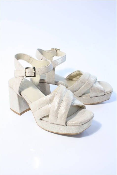 Via vai Dames sandalen brons