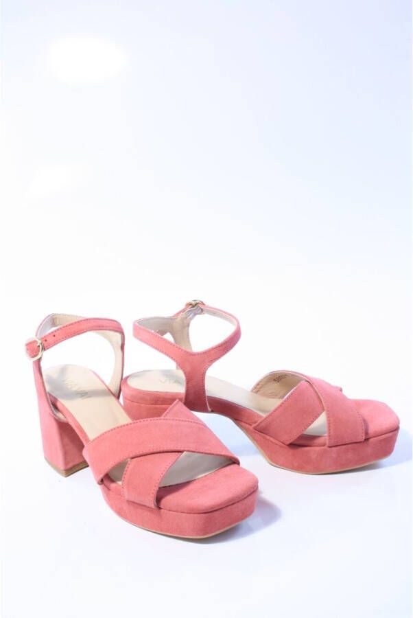 Via vai Dames sandalen roze