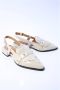 VIA VAI Slingbacks Dames Jazz Tammi Maat: 37 Materiaal: Leer Kleur: Beige - Thumbnail 3