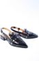 VIA VAI Slingbacks Dames Jazz Tammi Maat: 38 Materiaal: Lakleer Kleur: Zwart - Thumbnail 3