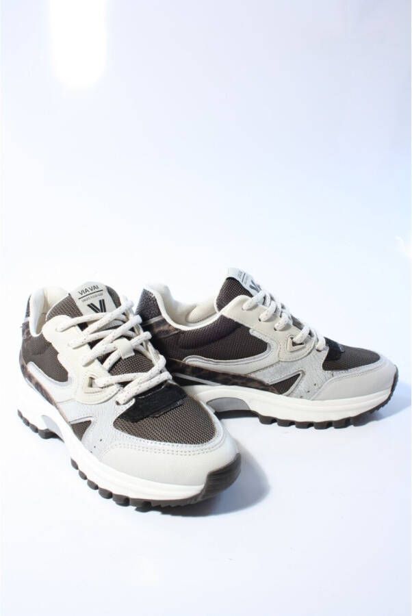 Via vai Dames sneakers bruin
