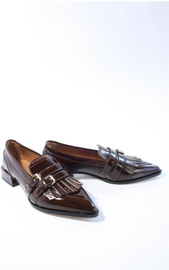 VIA VAI Jazz Lucy Loafers Dames Leer Bruin - Foto 2