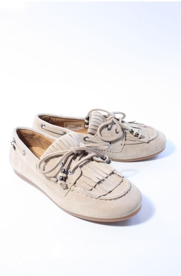 VIA VAI June Loua Mocassins dames Suède Beige - Foto 2