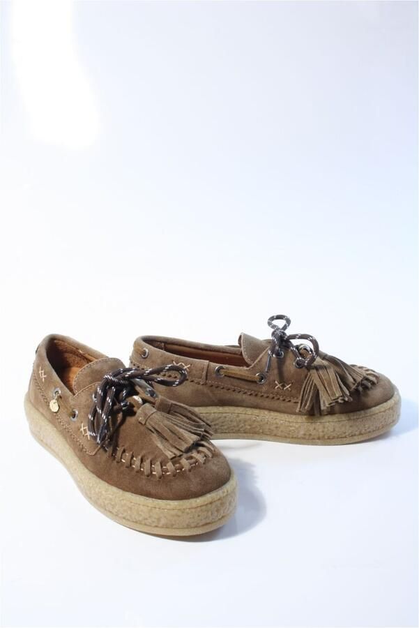 VIA VAI Rox Romee Loafers Dames Suède Beige - Foto 3