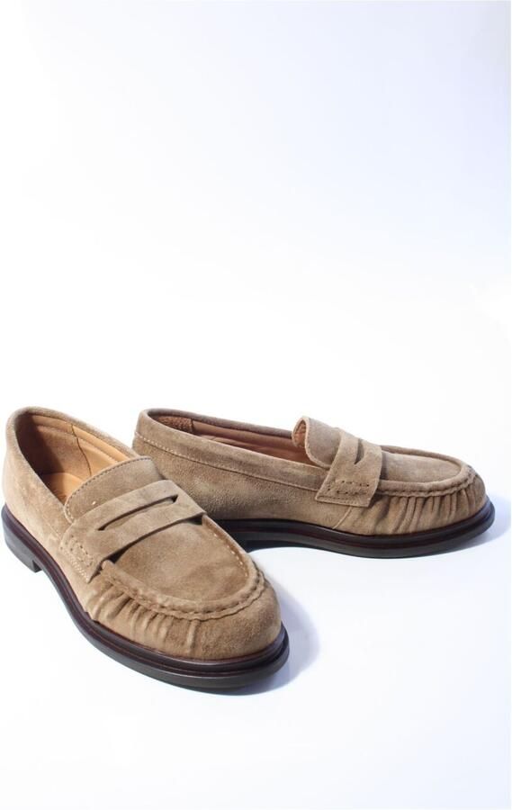 VIA VAI Fae Sarah Loafers Dames Suède Beige - Foto 2