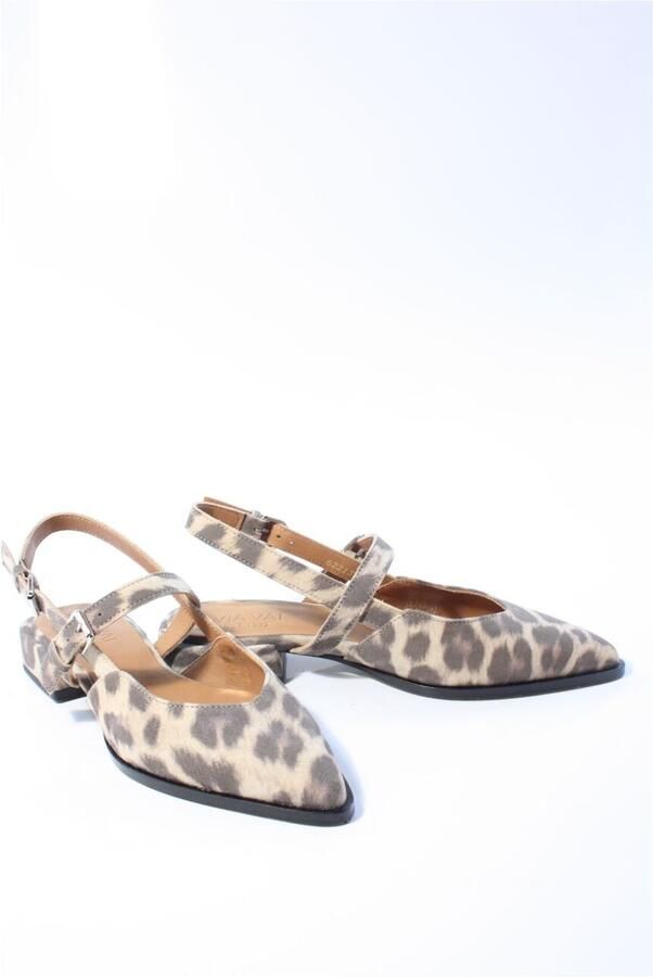 VIA VAI Slingbacks Dames Jazz Valerie Maat: 39 Materiaal: Suède Kleur: Beige - Foto 6
