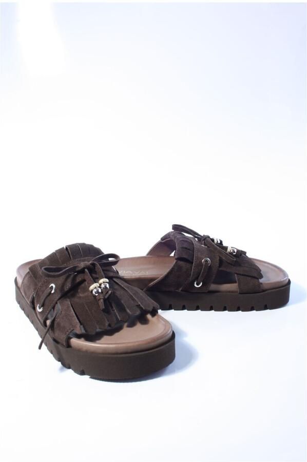 VIA VAI Rae Laila Sandalen Dames Suède Bruin - Foto 2
