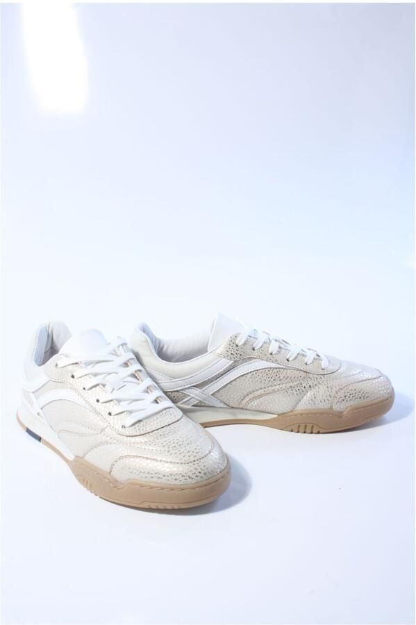 VIA VAI Kris Sky Sneakers dames Leer Beige - Foto 3
