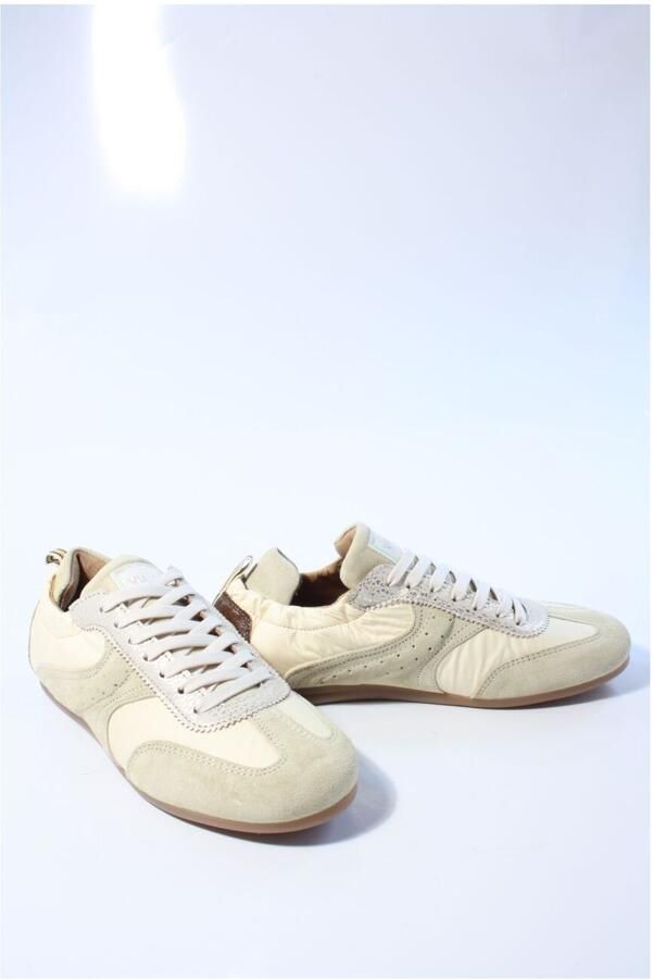 VIA VAI June Haylee Sneakers dames Suède Leer Textiel Geel - Foto 2