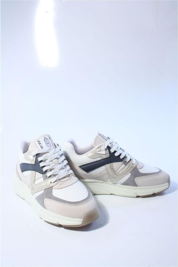 VIA VAI Vic Kyro Sneakers dames Leer Suède Blauw - Foto 2