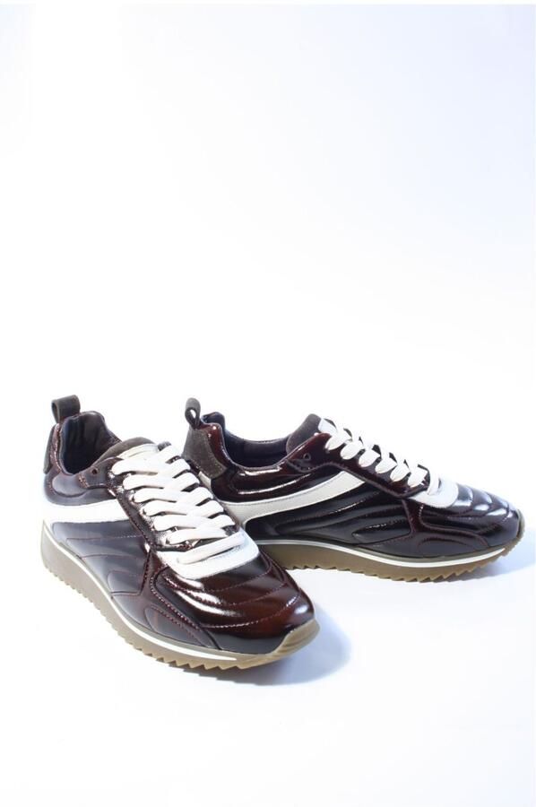VIA VAI Mikki Rae Sneakers Dames Leer Suède Bruin