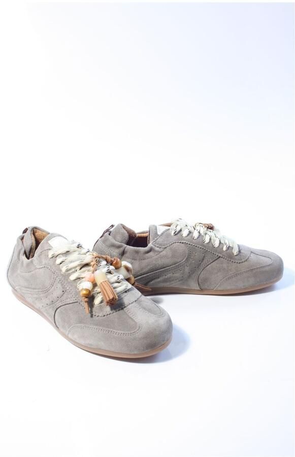 VIA VAI June Haven Sneakers Dames Suède Grijs - Foto 2