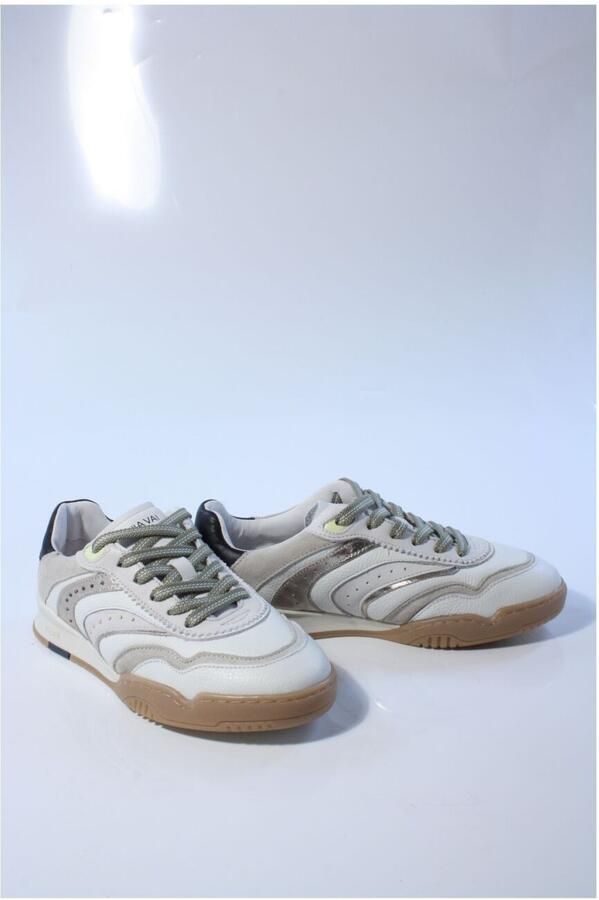 VIA VAI Kris Pax Sneakers dames Leer Suède Wit - Foto 2