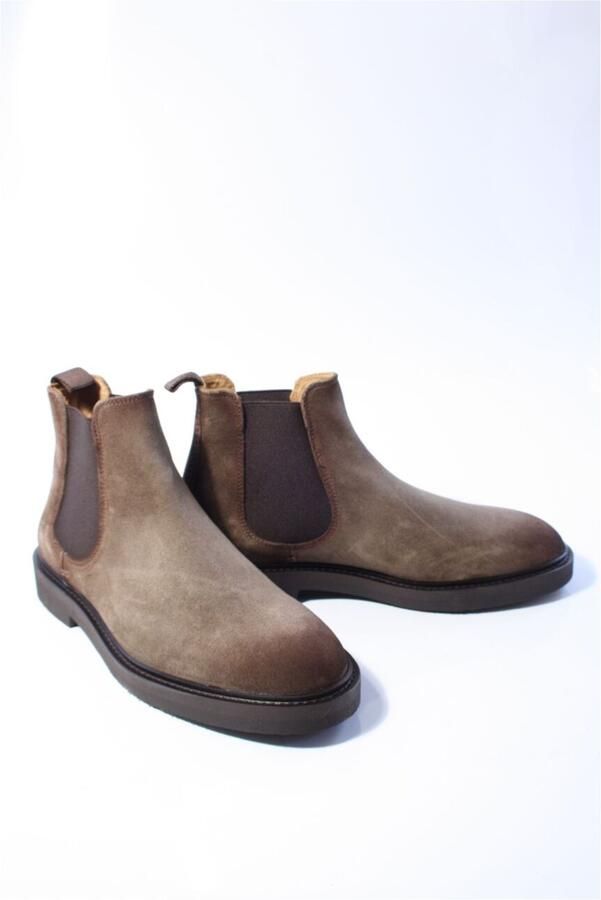 VIA VAI Lewis Conor Chelsea boots Heren Suède Bruin - Foto 2