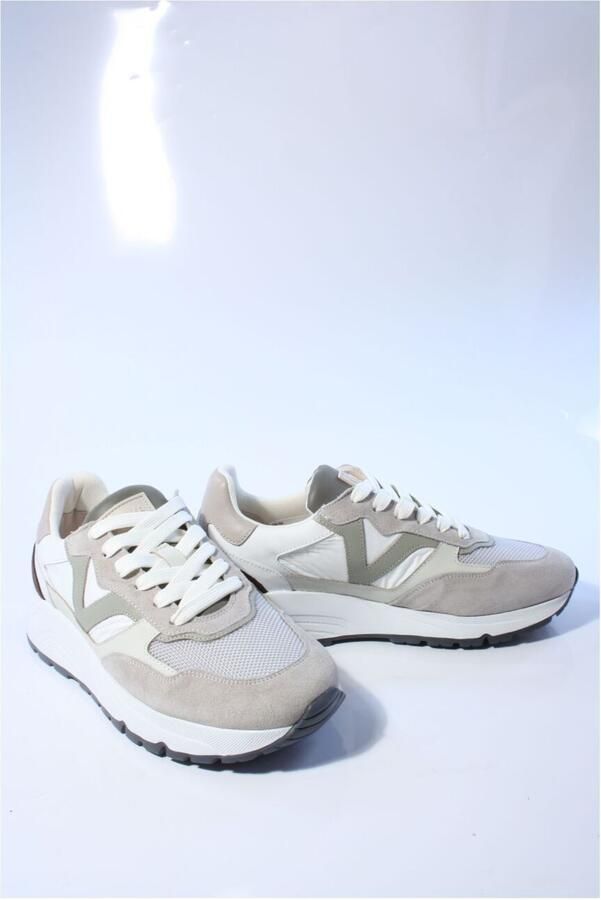 VIA VAI Owen Cody Sneakers Heren Leer Mesh Suède Textiel Bruin - Foto 3