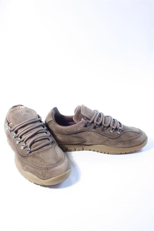 VIA VAI Frenkie Mavis Sneakers Suède Bruin - Foto 3