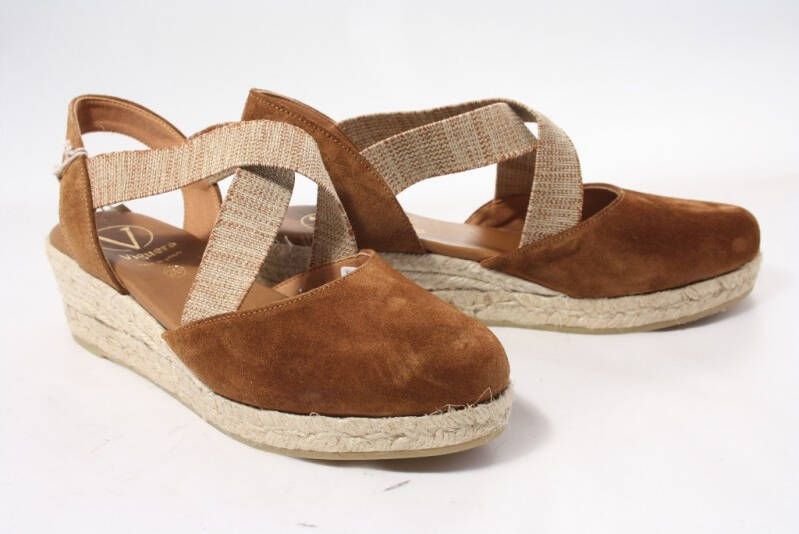 Viguera Dames espadrilles cognac