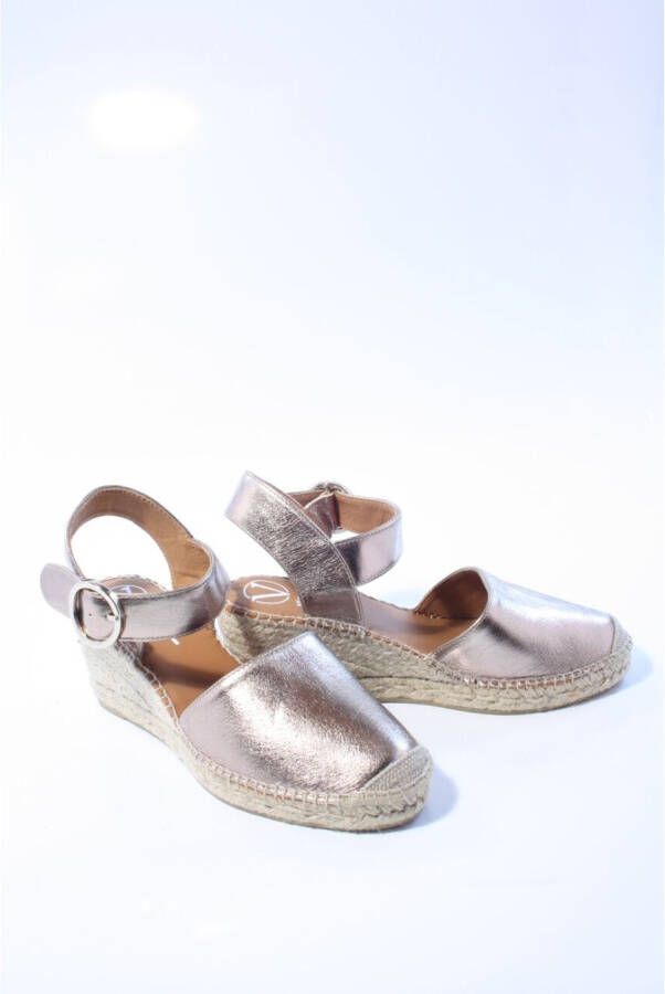 Viguera Dames espadrilles brons