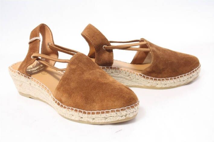 Viguera Dames espadrilles cognac