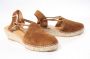 Viguera Dames espadrilles cognac - Thumbnail 2