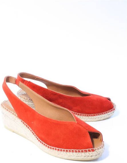 Viguera Dames espadrilles rood