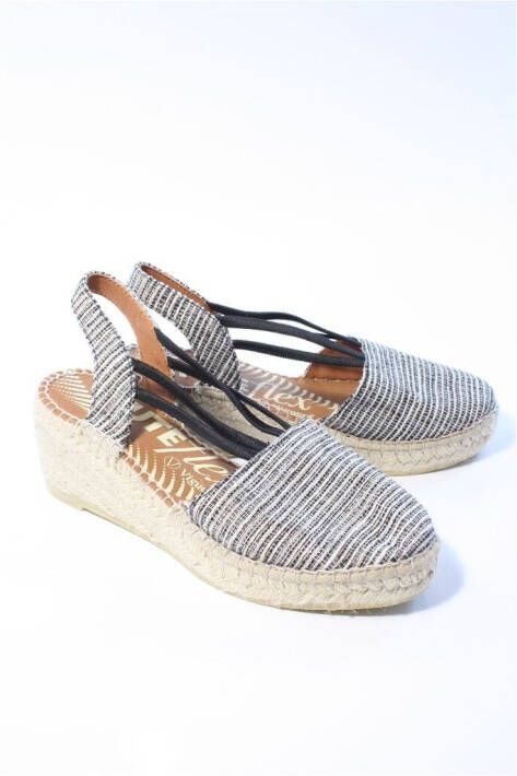 Viguera Dames espadrilles zwart