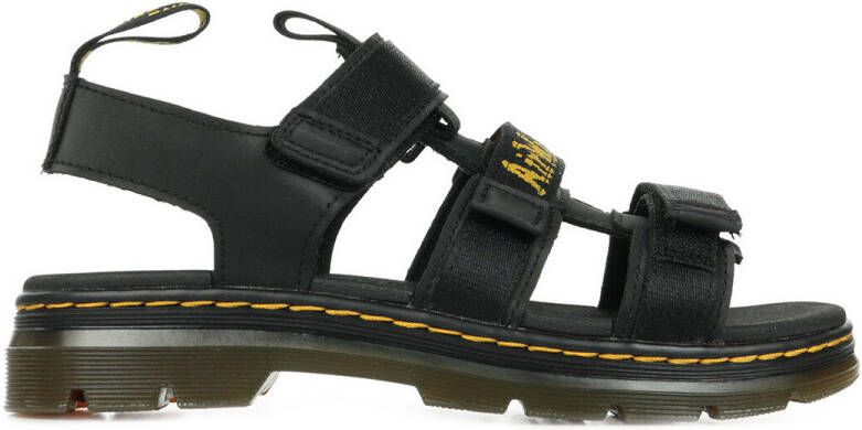 Dr. Martens sandalen zwart Imitatieleer Logo 32 - Foto 2