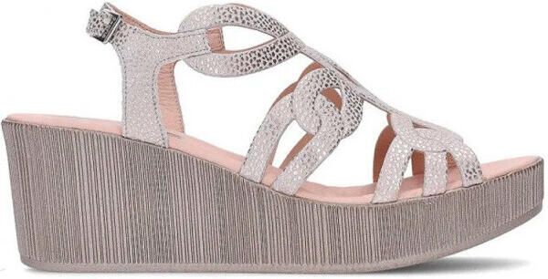 24 Hrs Sandalen met sleehak 26780