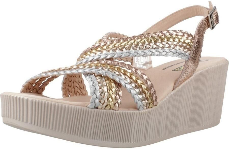 24 Hrs Sandalen met sleehak 26783 24h