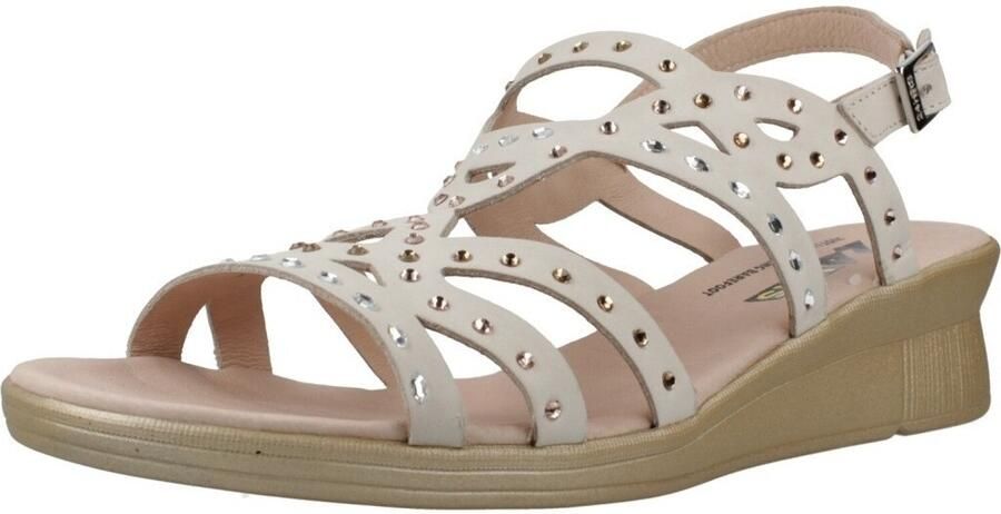 24 Hrs Sandalen met sleehak 26814 24h