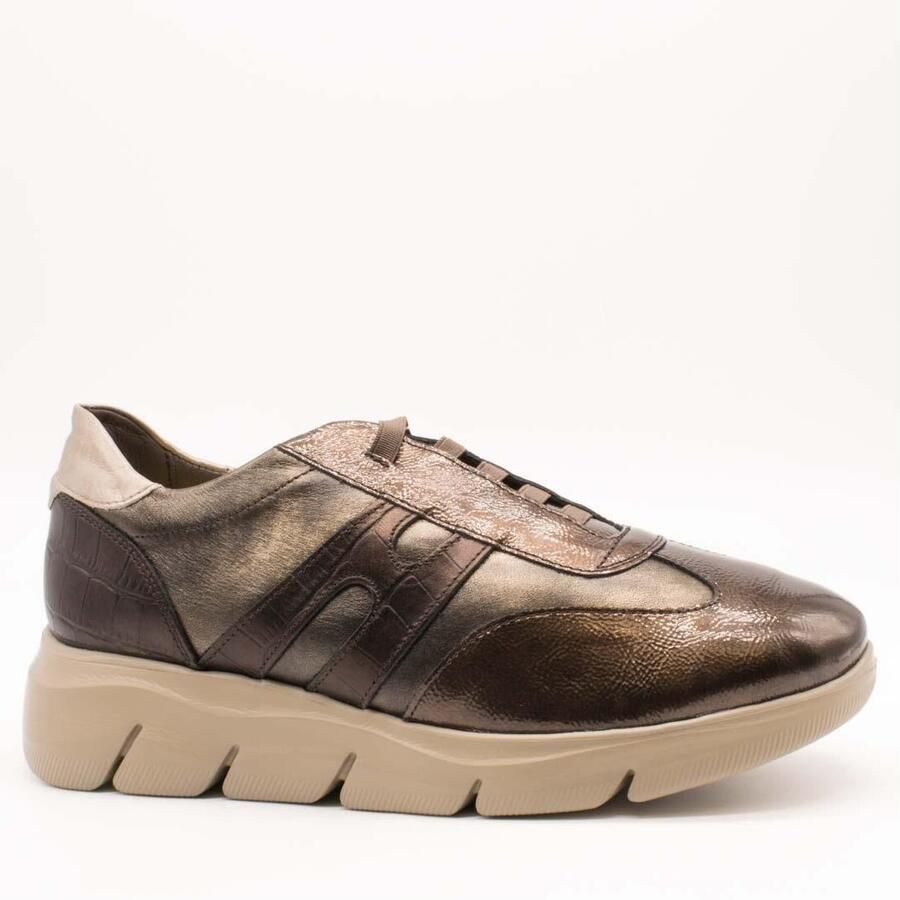24 HORAS 27006 24H ZAPATO COMBI Brons metaal - Foto 2