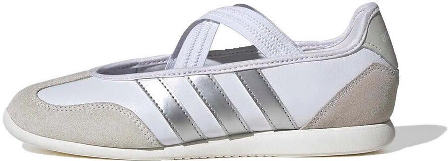 ADIDAS SPORTSWEAR Ballerina met riempjes 'Barreda' donkerbeige zilvergrijs wit - Foto 3