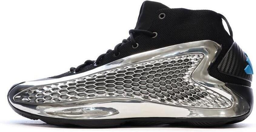 Adidas Originals Anthony Edwards 1 Basketbalschoen Basketball in zilver formaten: 46 2 3 - Foto 2