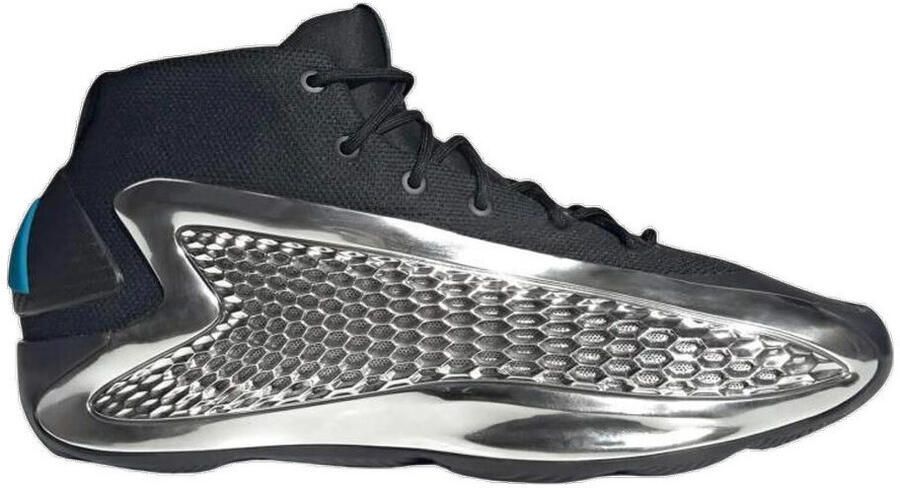 Adidas Originals Anthony Edwards 1 Basketbalschoen Basketball in zilver formaten: 46 2 3