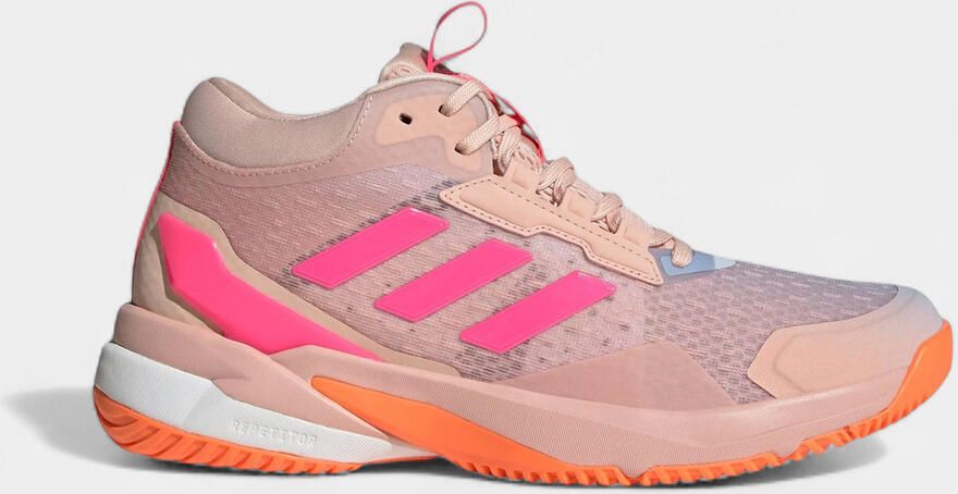 Adidas Basketbalschoenen Crazyflight 6 Mid Indoor Clear Pink Lucid Pink ( 's)