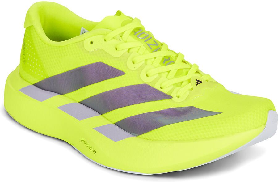 ADIDAS PERFORMANCE Loopschoen 'Adizero Evo Sl' neongeel donkerlila