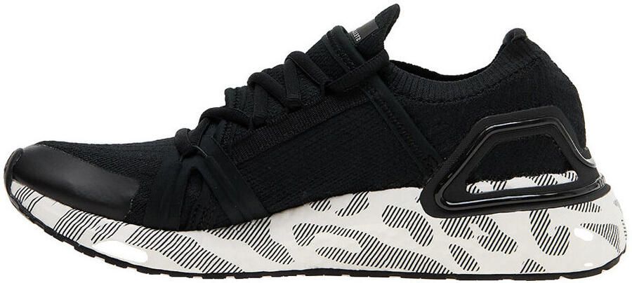 Adidas by stella mccartney Low-Top Sneakers Black Sneakers With Textured Rubber Sole in zwart - Foto 2
